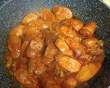 Foto del paso 3 de la receta: Salchichas con Fritada y Patatas Fritas