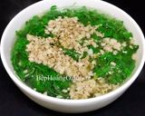 Hình bước làm 3 của món Canh Cải Xoong Nhỏ Nấu Thịt Bằm
