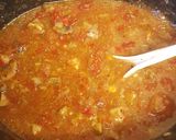 A picture of step 4 of Sara's pork concoction xx.