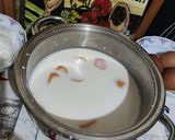 Pas rețetă Brioche cu cremă, pastă de brânză proaspătă și afine 4 fotografie