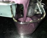 A picture of step 3 of Mulberry milk shake -fresh and healthy breakfast drink.