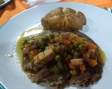 Foto del paso 4 de la receta: Colitas de cuadril c/ guarnición colorida