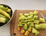 Foto del paso 1 de la receta: Jugo puro de ají verde