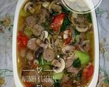 Foto langkah ke 7 dari resep Tumis jamur bakso.