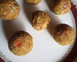 A picture of step 5 of Beans balls.