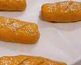 Foto langkah ke 3 dari resep Whole Wheat Pumpkin Bread 💛💛💛.