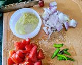 A picture of step 2 of Mixed Daal Masala.