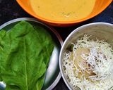 A picture of step 3 of Spinach rolls.