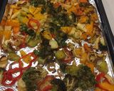 A picture of step 4 of Baked trout and vegetables.