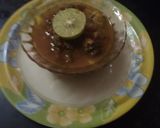 A picture of step 5 of Palak moongri.