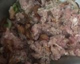 A picture of step 2 of Halwa poori thalliPart 4 (fry seekh kabab).