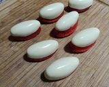 Foto del paso 15 de la receta Mini bizcochitos Red Velvet con cobertura de chocolate blanco (sin gluten)