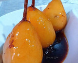 Foto del paso 8 de la receta: Peras confitadas en salsa de frutos rojos y agua de azahar