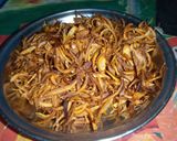 A picture of step 3 of Chicken Aaloo with Zeera Rice.