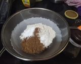 A picture of step 3 of Choco-Jaggery Loaf Cake.