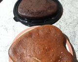 Foto del paso 1 de la receta: Torta con chantilly, ganache y crema Bariloche. 🎂