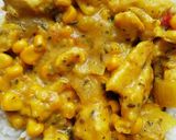 Mustáros, kurkumás csirkemell recept fázis 3 fotója