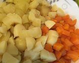 Hình bước làm 1 của món Salade rau củ ngày hè