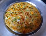 A picture of step 7 of Cheese corn Paratha.