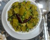মটর শুঁটি দিয়ে তেতো চচ্চড়ি(motor shuti diye teto chorchori) রেসিপির ধাপ 6 ছবি