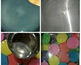 Foto langkah ke 4 dari resep Puding Kaca Mawar.