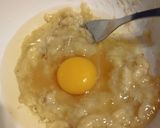 Foto del paso 1 de la receta: Panqueques de banana y harina integral sin azúcar con arrope de higos