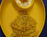 A picture of step 3 of Cucumber jawar chila.