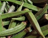 A picture of step 1 of Jhatpat Bhindi aloo lady finger dry.