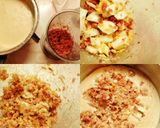 Foto del paso 7 de la receta Empanadillas rellenas de jamón con bechamel