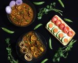 A picture of step 11 of Matar Mushroom Masala.