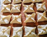 Túrós - medvehagymás batyu recept fázis 3 fotója