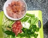Hình bước làm 1 của món Cà ri cá