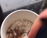 Foto del paso 1 de la receta: Volcán de chocolate en microondas