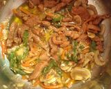 Foto del paso 14 de la receta Cerdo lo mein