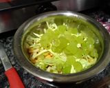 A picture of step 2 of Mix fruit and veg salad.