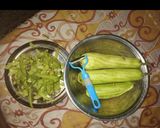 A picture of step 1 of Lauki ka halwa.