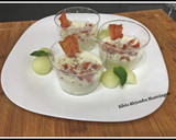 Foto del paso 2 de la receta: Vasitos de crema fría de melón con jamón serrano