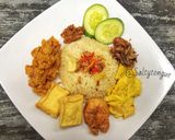 Foto langkah ke 4 dari resep Nasi Liwet Magicom.