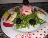 Foto del paso 7 de la receta: Ensalada rusa con huevos rellenos🥗