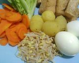 Foto langkah ke 1 dari resep Gado-gado homemade.
