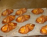 صورة لخطوة 28 من وصفة 🍞🥐عجائب تشكيل العجينة المورقه 🥐🍞