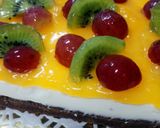Szőlős-kiwis Fanta-zselés habos kocka gluténmentes laktózmentes recept fázis 6 fotója