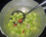Foto langkah ke 3 dari resep Sayur bening ketimun.