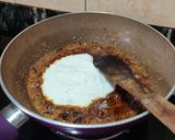 A picture of step 7 of Awadhi paneer.