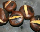 A picture of step 7 of Vickys Sweet Cinnamon Roasted Chestnuts GF DF EF SF.