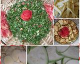 A picture of step 7 of Fried Vegetables with Tabbouleh Salad.