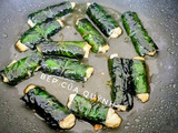 Đậu khuôn cuộn lá lốt