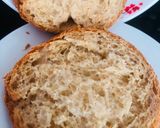 A picture of step 7 of Whole Wheat Hamburger with Beef and Cheese Filling.