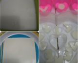 Foto langkah ke 2 dari resep #191. Puding Love Blueberry.
