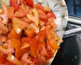 A picture of step 2 of Punjabi style ke chicken 🐔 aalo.